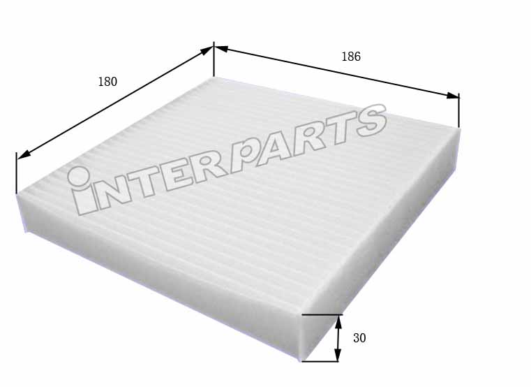 IPCAE173 Interparts filter Фільтр салону
