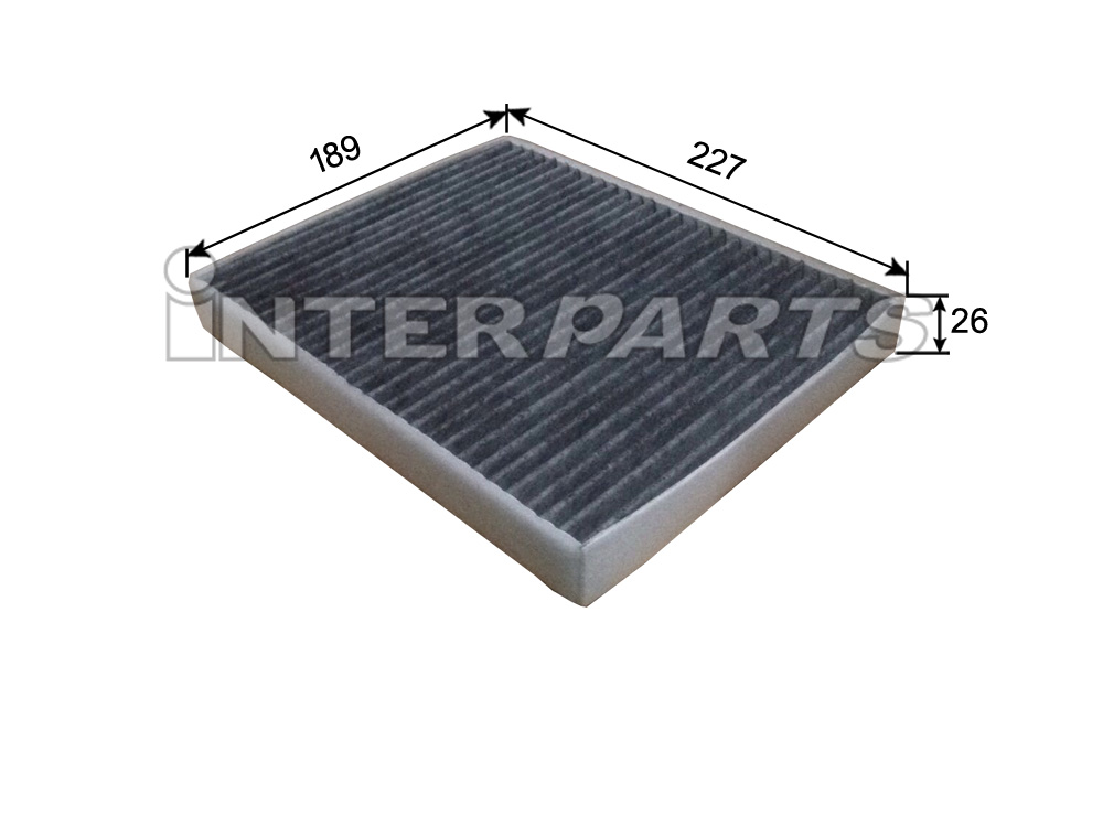 Interparts filter IPCA-E328C Фильтр салона IPCAE328C: Отличная цена - Купить в Украине на EXIST.UA! IPCAE328C Interparts filter Фильтр салона