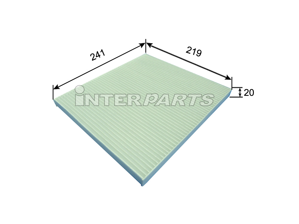 Interparts filter IPCA-E330 Фільтр салону IPCAE330: Приваблива ціна - Купити в Україні на EXIST.UA! IPCAE330 Interparts filter Фільтр салону