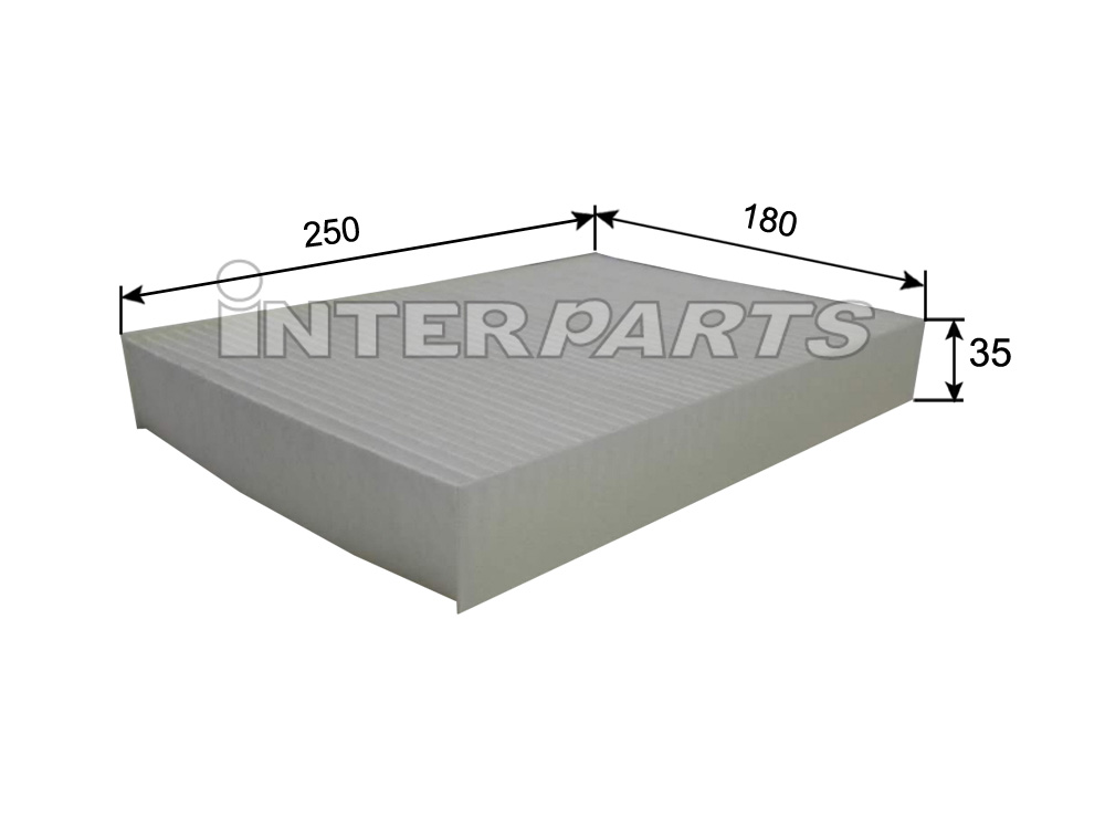 Interparts filter IPCA-E334 Фільтр салону IPCAE334: Приваблива ціна - Купити в Україні на EXIST.UA! IPCAE334 Interparts filter Фільтр салону