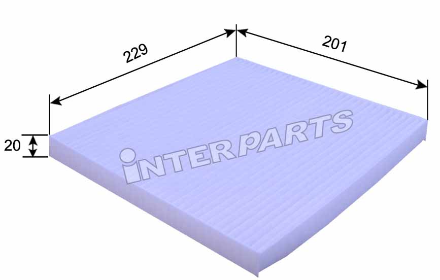 IPCASS09 Interparts filter Фильтр салона