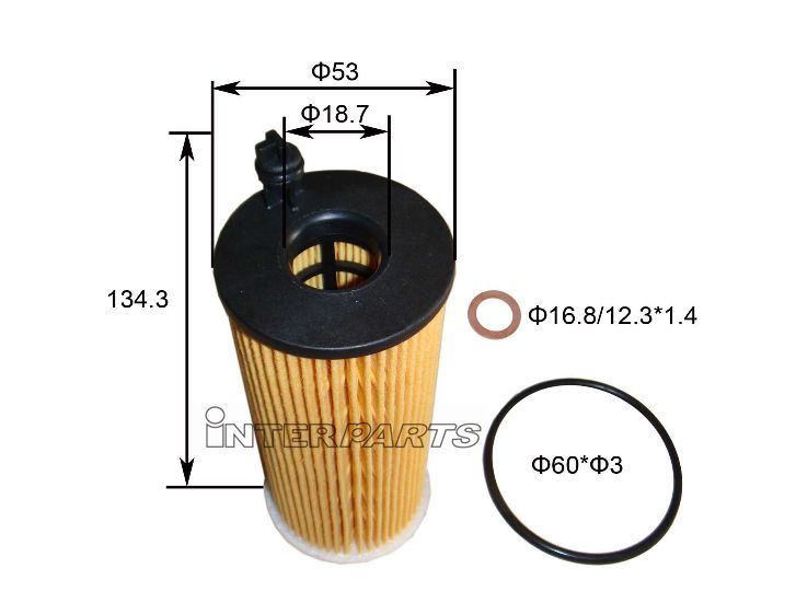 Interparts filter IPEO-848 Фільтр масляний IPEO848: Купити в Україні - Добра ціна на EXIST.UA!