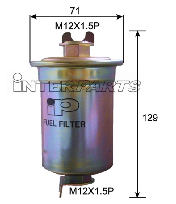 Interparts filter IPF-146 Фільтр палива IPF146: Купити в Україні - Добра ціна на EXIST.UA!