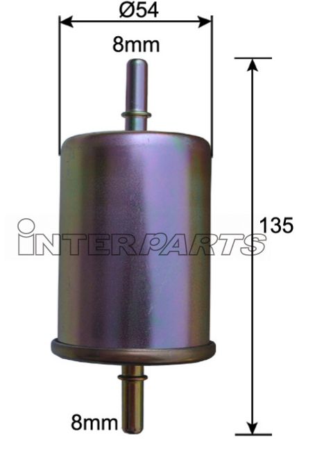 Interparts filter IPF-219 Фільтр палива IPF219: Купити в Україні - Добра ціна на EXIST.UA!