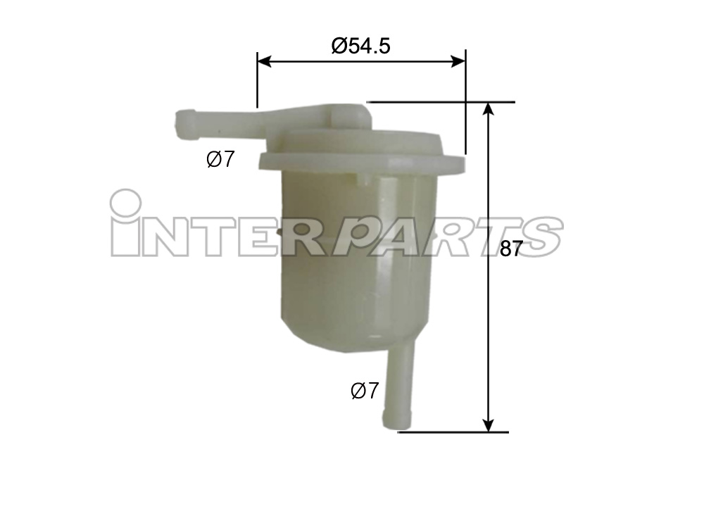 Interparts filter IPF-226P Фільтр палива IPF226P: Купити в Україні - Добра ціна на EXIST.UA!