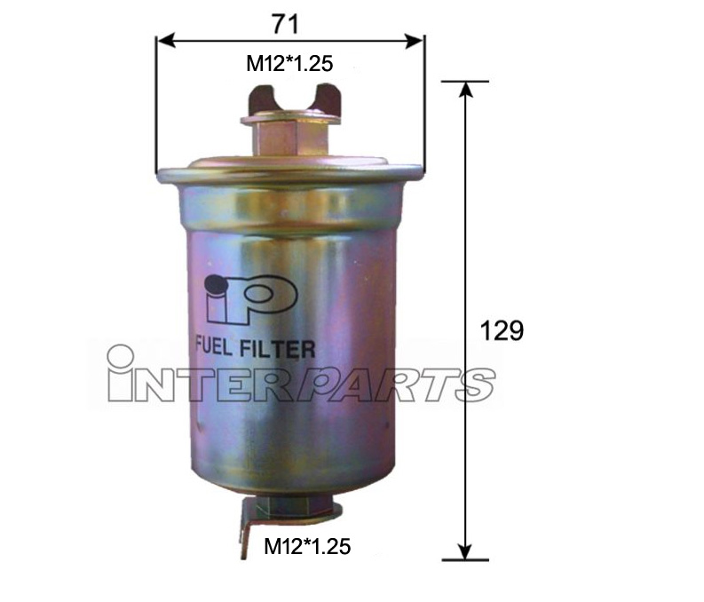 Interparts filter IPF-317 Фільтр палива IPF317: Купити в Україні - Добра ціна на EXIST.UA!