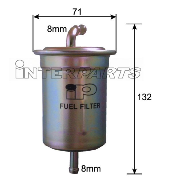 Interparts filter IPF-626 Фільтр палива IPF626: Купити в Україні - Добра ціна на EXIST.UA!