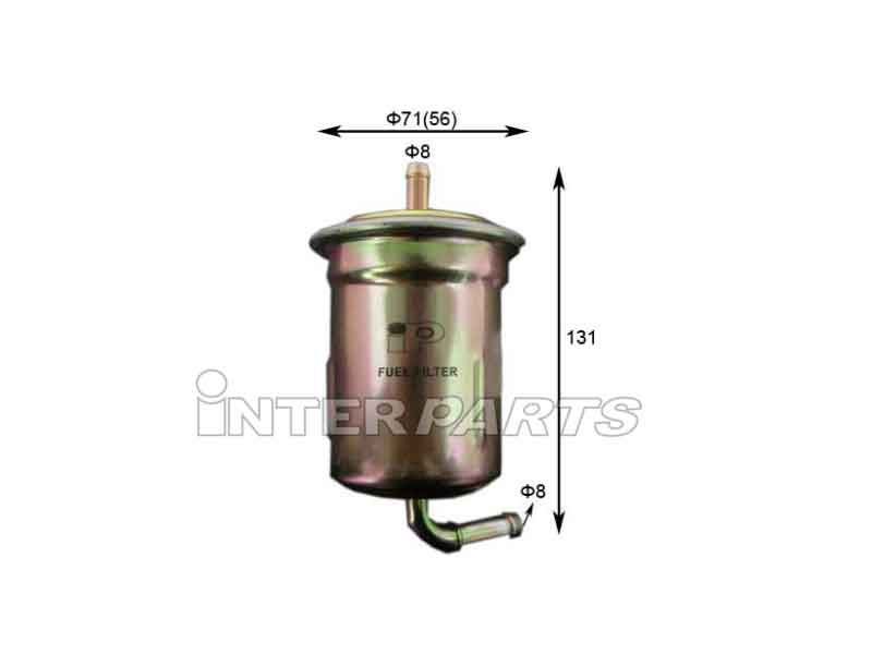 Interparts filter IPF-631 Фільтр палива IPF631: Купити в Україні - Добра ціна на EXIST.UA!