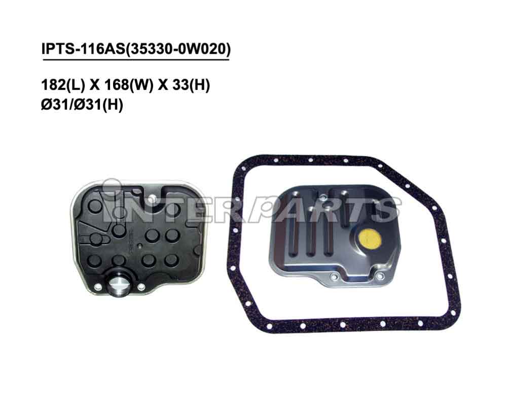IPTS116AS Interparts filter Фильтр АКПП