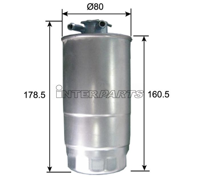 Interparts filter IPUF-807 Фільтр палива IPUF807: Купити в Україні - Добра ціна на EXIST.UA!