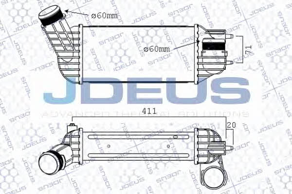 J. Deus 821M40A Інтеркулер 821M40A: Купити в Україні - Добра ціна на EXIST.UA!