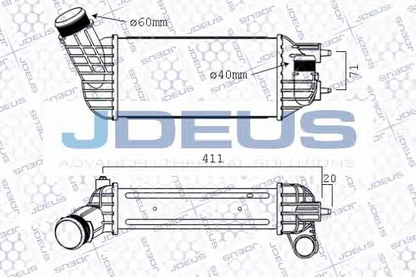 J. Deus 821M42A Інтеркулер 821M42A: Купити в Україні - Добра ціна на EXIST.UA!
