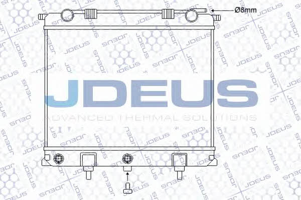 J. Deus 002M21 Радіатор охолодження двигуна 002M21: Купити в Україні - Добра ціна на EXIST.UA!