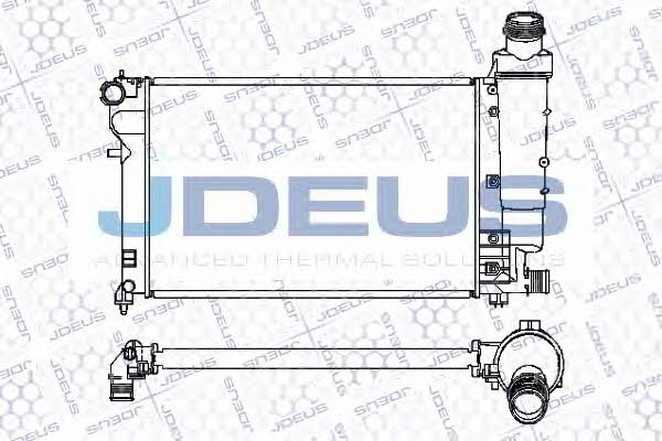 J. Deus 007M08 Радіатор охолодження двигуна 007M08: Купити в Україні - Добра ціна на EXIST.UA!