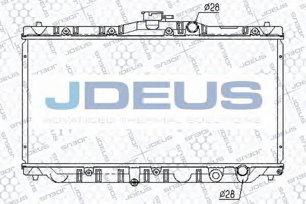 J. Deus 013M02 Радіатор охолодження двигуна 013M02: Купити в Україні - Добра ціна на EXIST.UA!