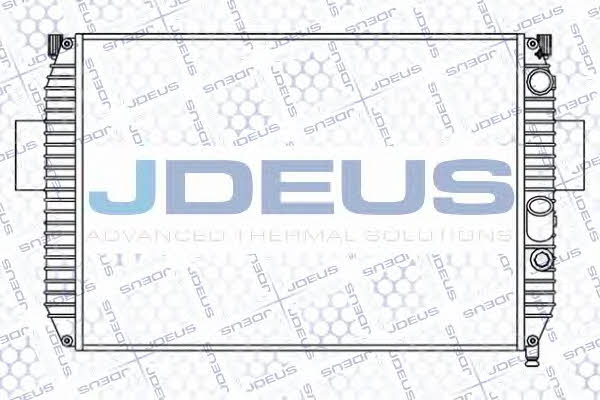 J. Deus 014N06 Радіатор охолодження двигуна 014N06: Купити в Україні - Добра ціна на EXIST.UA!