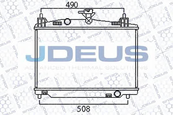 J. Deus 016M32 Радіатор охолодження двигуна 016M32: Приваблива ціна - Купити в Україні на EXIST.UA!