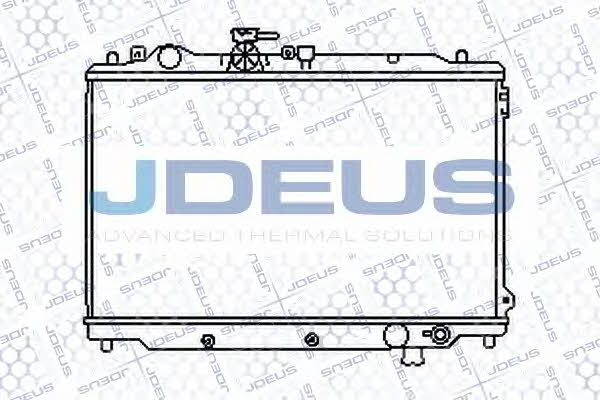 J. Deus 016N21 Радіатор охолодження двигуна 016N21: Купити в Україні - Добра ціна на EXIST.UA!