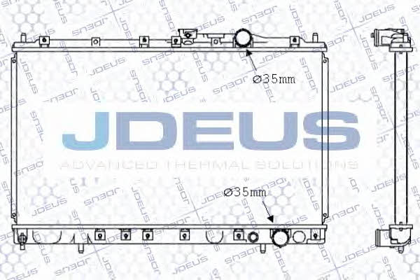J. Deus 018M08 Радіатор охолодження двигуна 018M08: Купити в Україні - Добра ціна на EXIST.UA!