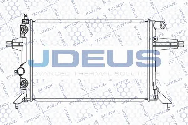 J. Deus 020M29 Радіатор охолодження двигуна 020M29: Купити в Україні - Добра ціна на EXIST.UA!