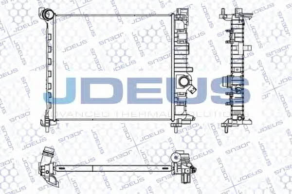 J. Deus 020M77 Радіатор охолодження двигуна 020M77: Купити в Україні - Добра ціна на EXIST.UA!