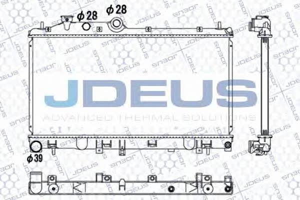 J. Deus 026M06 Радіатор охолодження двигуна 026M06: Купити в Україні - Добра ціна на EXIST.UA!