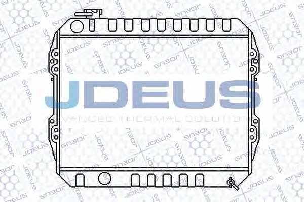 J. Deus 028M32 Радіатор охолодження двигуна 028M32: Купити в Україні - Добра ціна на EXIST.UA!