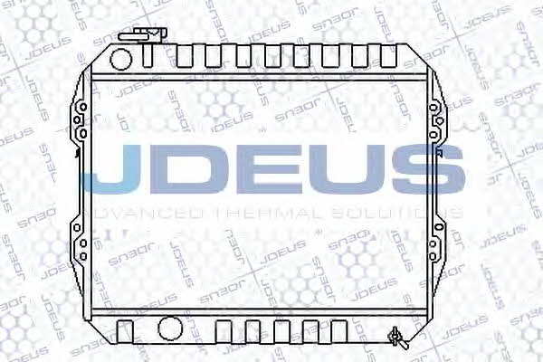 J. Deus 028N30 Радіатор охолодження двигуна 028N30: Приваблива ціна - Купити в Україні на EXIST.UA!