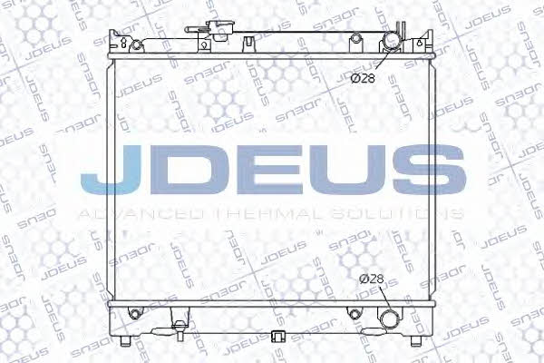 J. Deus 042E01 Радіатор охолодження двигуна 042E01: Купити в Україні - Добра ціна на EXIST.UA!