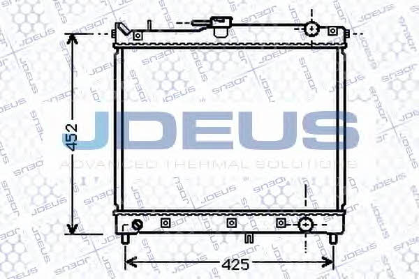 J. Deus 042M16 Радіатор охолодження двигуна 042M16: Купити в Україні - Добра ціна на EXIST.UA!