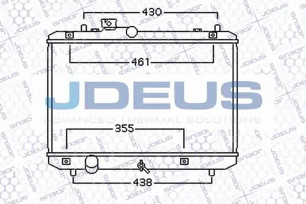 J. Deus 042M17 Радіатор охолодження двигуна 042M17: Купити в Україні - Добра ціна на EXIST.UA!