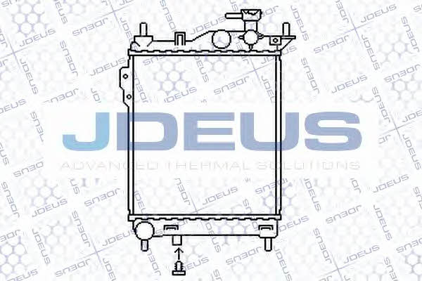 J. Deus 054M15 Радіатор охолодження двигуна 054M15: Купити в Україні - Добра ціна на EXIST.UA!