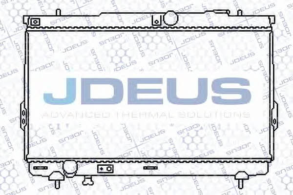 J. Deus 054M24 Радіатор охолодження двигуна 054M24: Купити в Україні - Добра ціна на EXIST.UA!