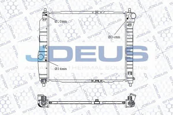 J. Deus 056M10 Радіатор охолодження двигуна 056M10: Купити в Україні - Добра ціна на EXIST.UA!