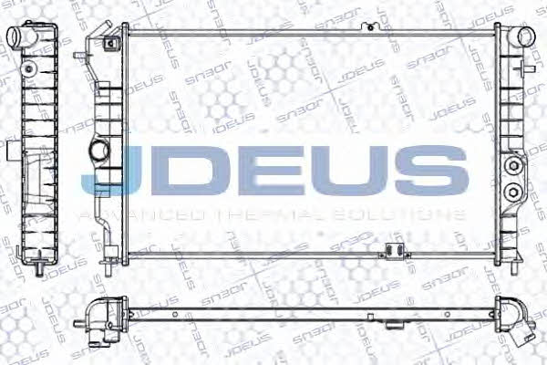 J. Deus RA0200560 Радіатор охолодження двигуна RA0200560: Купити в Україні - Добра ціна на EXIST.UA!