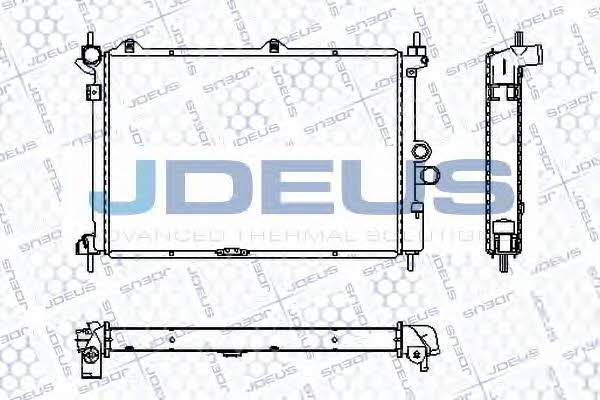 J. Deus RA0200620 Радіатор охолодження двигуна RA0200620: Приваблива ціна - Купити в Україні на EXIST.UA!