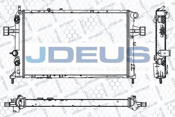 J. Deus RA0200830 Радіатор охолодження двигуна RA0200830: Купити в Україні - Добра ціна на EXIST.UA!