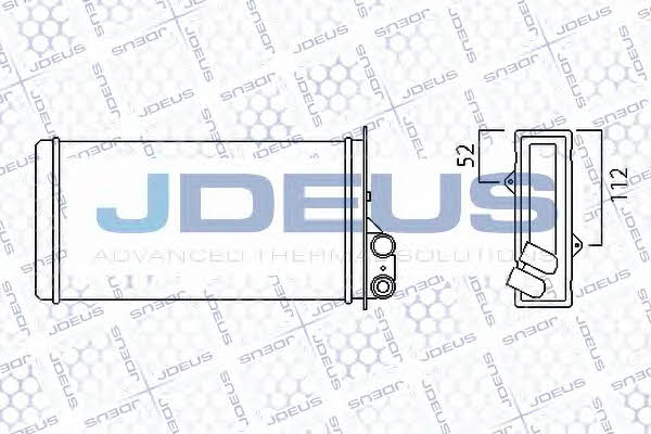 J. Deus 223M18 Радіатор опалювача салону 223M18: Купити в Україні - Добра ціна на EXIST.UA!