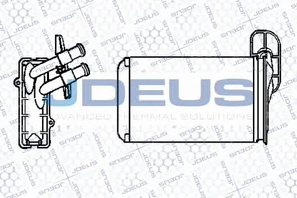 J. Deus 230V03 Радіатор опалювача салону 230V03: Купити в Україні - Добра ціна на EXIST.UA!