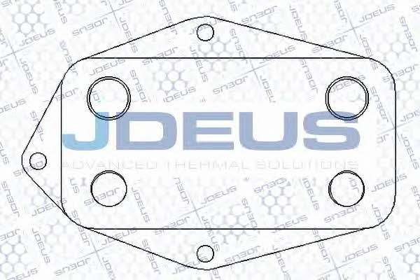 J. Deus 405M10 Радіатор масляний 405M10: Купити в Україні - Добра ціна на EXIST.UA!