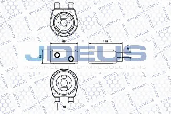 J. Deus 499M91 Радіатор масляний 499M91: Купити в Україні - Добра ціна на EXIST.UA!