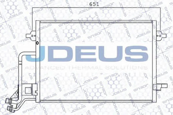 J. Deus 701M02 Радіатор кондиціонера (Конденсатор) 701M02: Приваблива ціна - Купити в Україні на EXIST.UA!