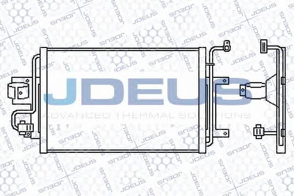 J. Deus 701M06 Радіатор кондиціонера (Конденсатор) 701M06: Купити в Україні - Добра ціна на EXIST.UA!