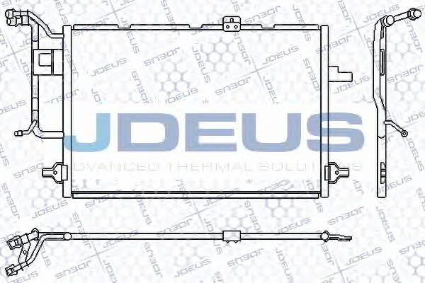 J. Deus 701M16 Радіатор кондиціонера (Конденсатор) 701M16: Купити в Україні - Добра ціна на EXIST.UA!
