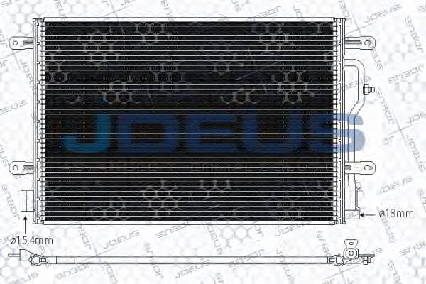 J. Deus 701M21 Радіатор кондиціонера (Конденсатор) 701M21: Купити в Україні - Добра ціна на EXIST.UA!
