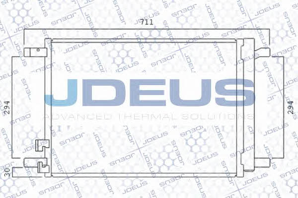 J. Deus 701M26 Радіатор кондиціонера (Конденсатор) 701M26: Купити в Україні - Добра ціна на EXIST.UA!