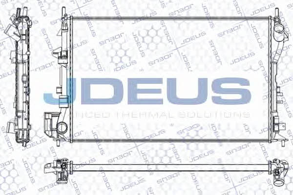 J. Deus RA0200870 Радіатор охолодження двигуна RA0200870: Купити в Україні - Добра ціна на EXIST.UA!
