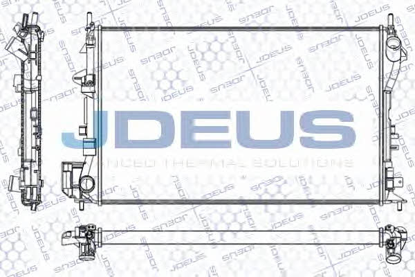 J. Deus RA0200880 Радіатор охолодження двигуна RA0200880: Приваблива ціна - Купити в Україні на EXIST.UA!