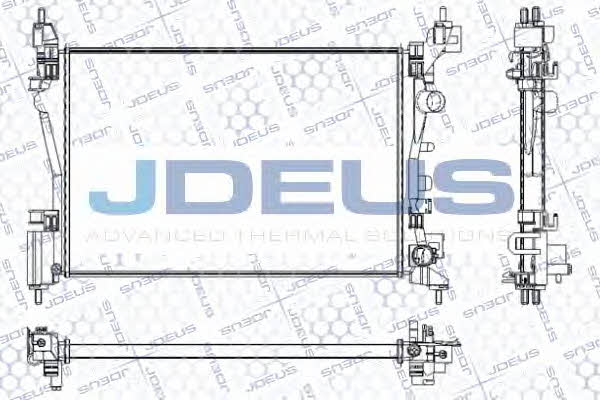 J. Deus RA0200950 Радіатор охолодження двигуна RA0200950: Купити в Україні - Добра ціна на EXIST.UA!