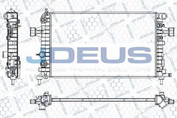 J. Deus RA0200970 Радіатор охолодження двигуна RA0200970: Приваблива ціна - Купити в Україні на EXIST.UA!